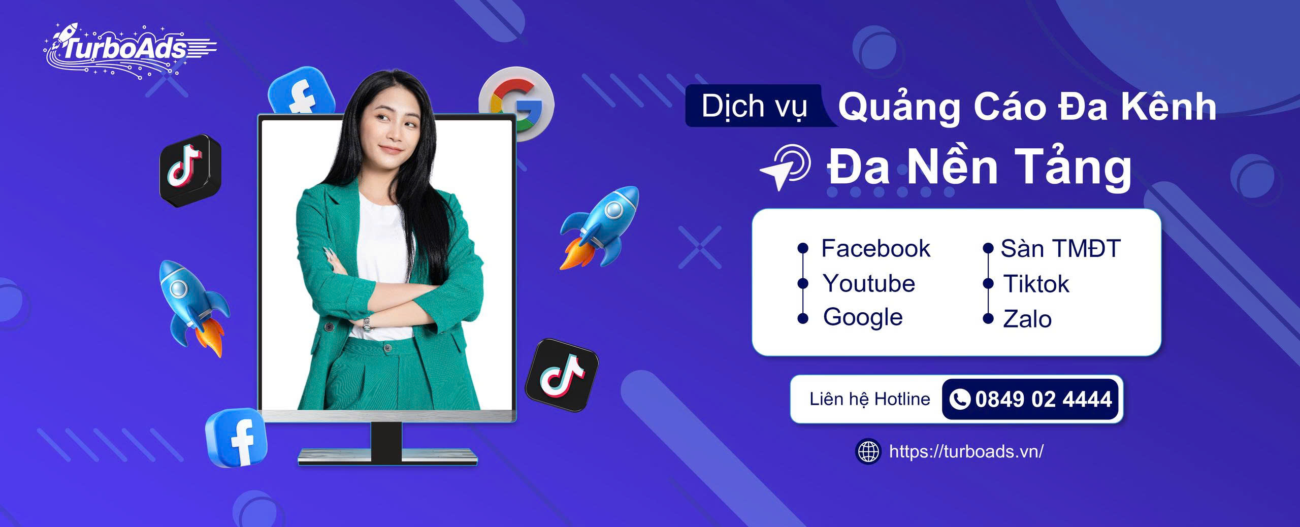 TurboAds - Đơn Vị Dịch Vụ Số 1 Việt Nam